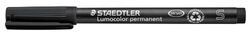Rotulador permanente LUMOCOLOR 313, Negro