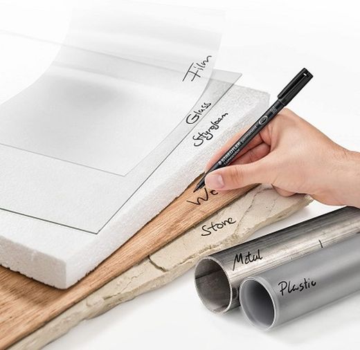 Retolador permanent LUMOCOLOR 317, Blau