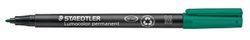 Retolador permanent LUMOCOLOR 317, Verd