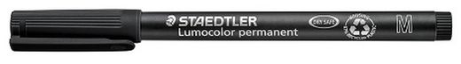 Rotulador permanente LUMOCOLOR 317, Negro