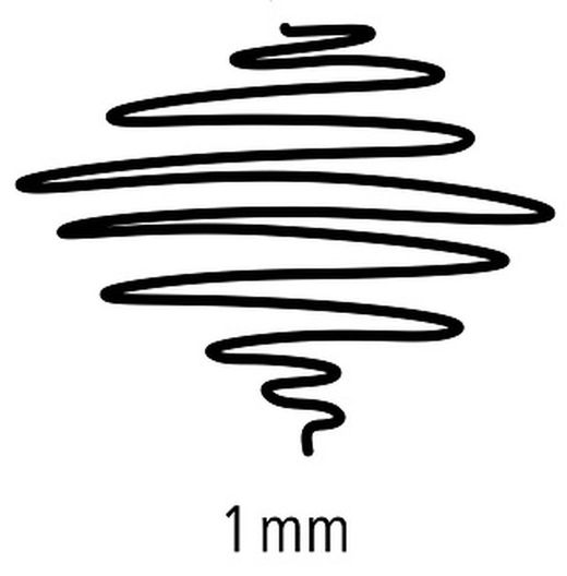 Retolador permanent LUMOCOLOR 317, Negre