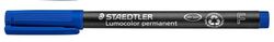 Retolador permanent LUMOCOLOR 318, Blau