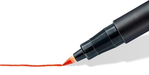 Rotulador permanente LUMOCOLOR 318, 6 colores