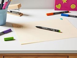 Rotulador permanente LUMOCOLOR 318, 6 colores