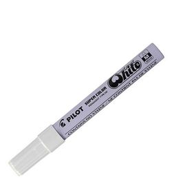 Rotulador PILOT marcador p/media Blanco