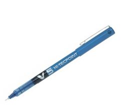 Rotulador PILOT V-5 punta de aguja Azul