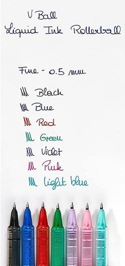 Rotulador PILOT V-ball 05 punta de bola Azul