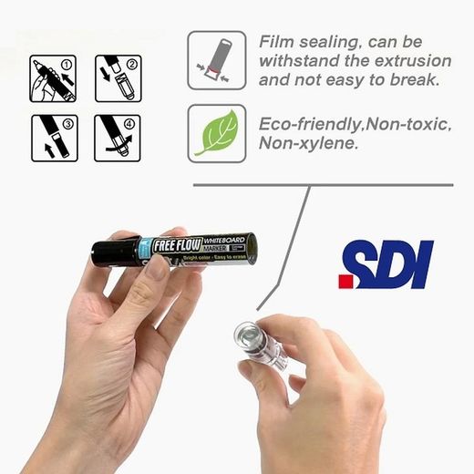 Retolador pissarra Free Flow Verd