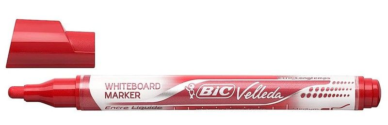 Rotulador pizarra BIC VELLEDA Pocket Rojo