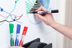 Rotulador pizarra BIC VELLEDA Pocket Rojo