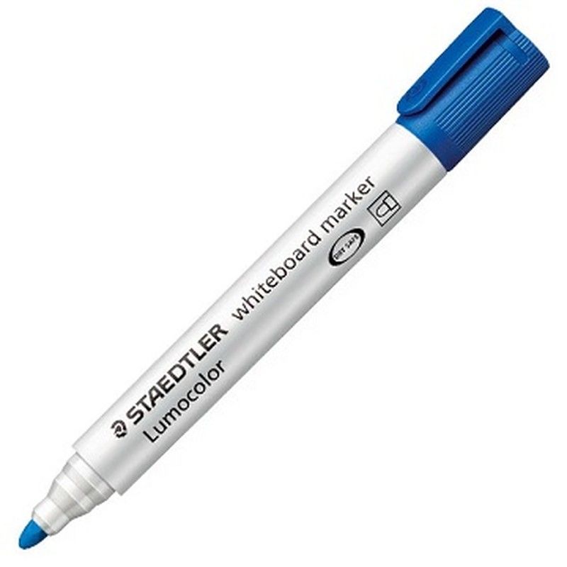 Rotulador pizarra Lumocolor whiteboard marker 351, Azul