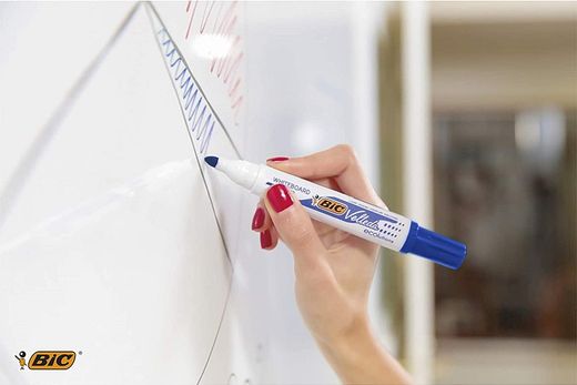 Retolador pissarra BIC VELLEDA Ecolutions Blau