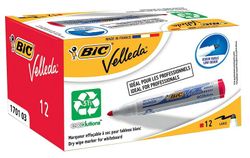 Retolador pissarra BIC VELLEDA Ecolutions Vermell