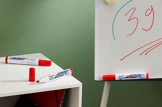 Retolador pissarra BIC VELLEDA Ecolutions Vermell