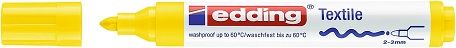 Rotulador ropa EDDING 4500, Amarillo