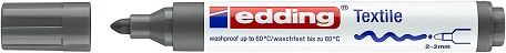 Rotulador ropa EDDING 4500, Gris