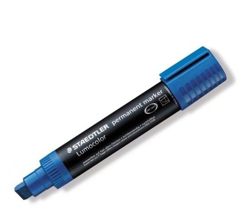 Rotulador permanente LUMOCOLOR 388, Azul - UE