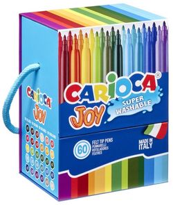 Rotuladores CARIOCA punta fina Joy, caja 60 u