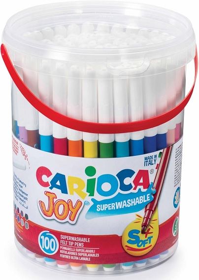 Rotuladores CARIOCA punta fina Joy, caja 60 u