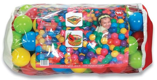 Sac de boles de quatre colors Ø 6,5 cm