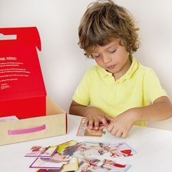Set 12 puzzles - Niños felices del mundo
