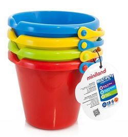 Set de 4 galledas de joguina