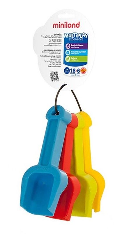 Set 4 palas bebé