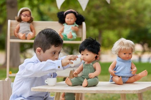 Set alimentació fusta ninots