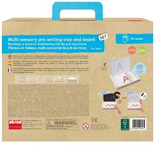 Set safata i pissarra multisensorial de preescriptura