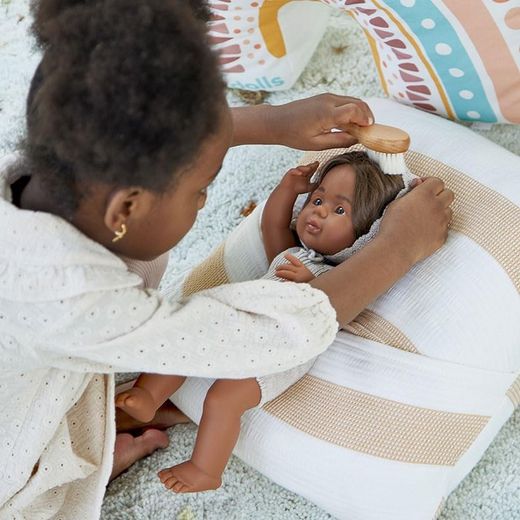 Set de bellesa de fusta per a ninots