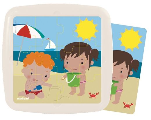 Set de 4 puzzles: Las estaciones del año