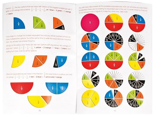 Joc matemàtic Set de fraccions