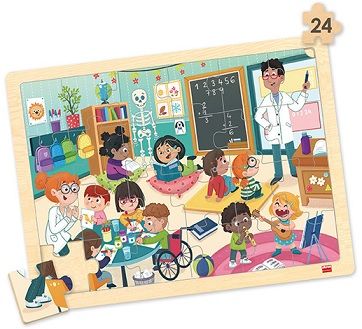 Set puzles Mi cole inclusivo