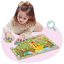 Set puzles observación Cuentos clásicos