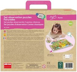 Set puzles observación Cuentos clásicos