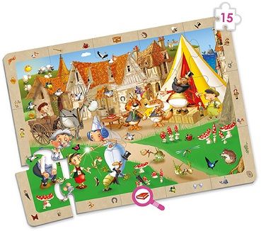 Set puzles observación Cuentos clásicos