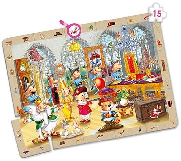 Set puzles observación Cuentos clásicos