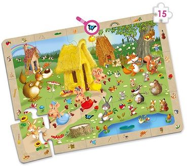 Set puzles observación Cuentos clásicos