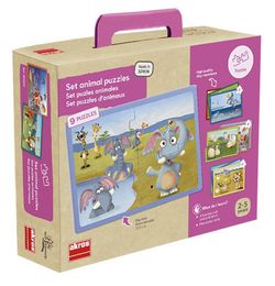Set puzles animals