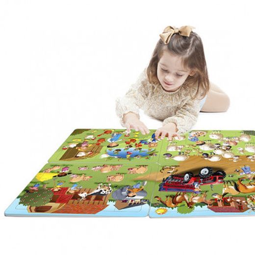 Set puzzles cooperativos - la granja