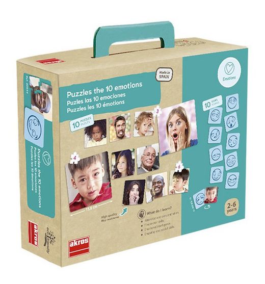 Set puzles - les 10 emocions