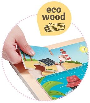 Set puzles - Las 4 estaciones y un mundo sostenible