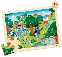 Set puzles - Las 4 estaciones y un mundo sostenible