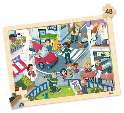 Set puzzles Lugares, respeto y convivencia