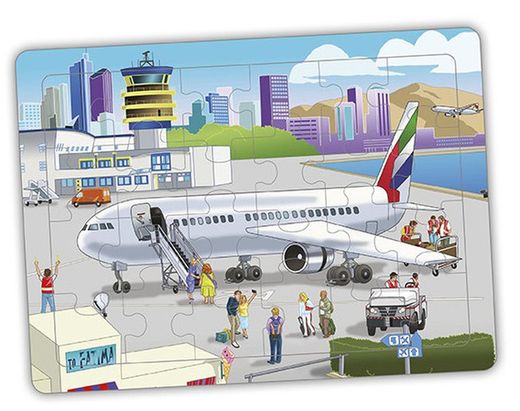 Set puzles cooperatius - la ciutat