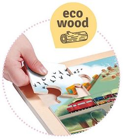 Set puzles - Medios de transporte y comunicación