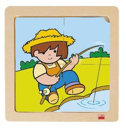 Set puzzles Zaro y Nita 4 piezas