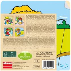 Set puzzles Zaro y Nita 4 piezas