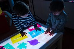 Siluetas de hojas Montessori