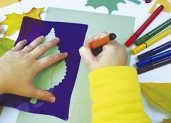 Siluetas de hojas Montessori